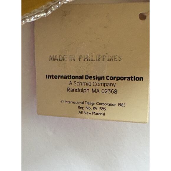 Pauline Bjoness Jacobsen Asian Doll Gold & Silver Lame' Stripe Robe Pants 14'' - Picture 6 of 16